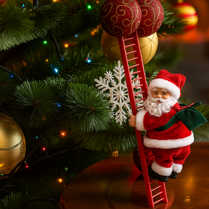 Winterly Climbing Santa™