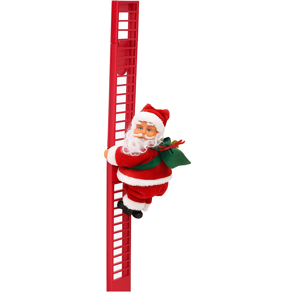 Winterly Climbing Santa™