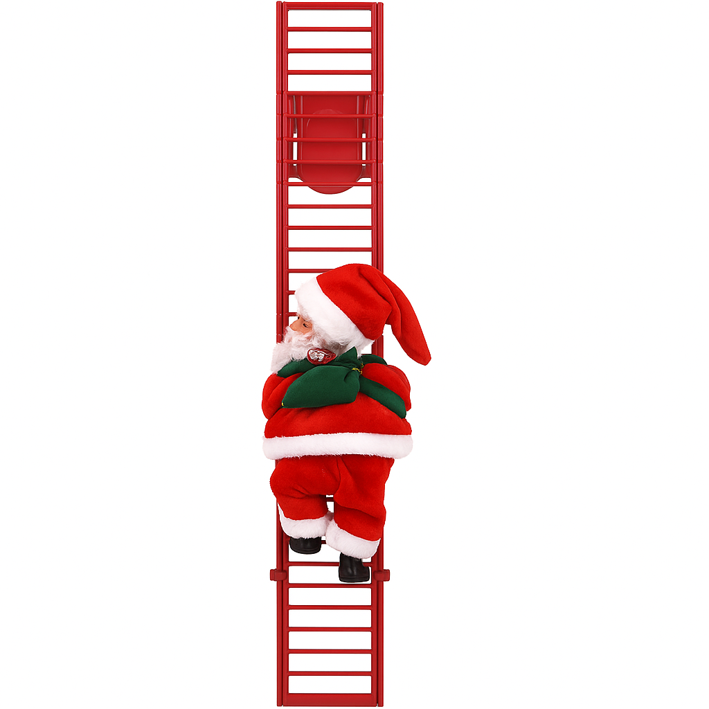 Winterly Climbing Santa™